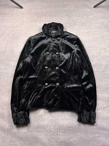 黒 ファー foodie jacket opium y2k Archive Opium Plush Leather Jacket | Limited Edition | Fūga