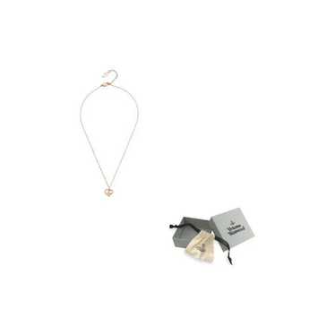 ★Vivienne Westwood★ Vivienne Westwood 25SS Women's Petra E Vivienne Westwood Silver Petra Necklace Silver Shell Heart w