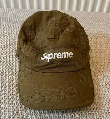 帽子 Supreme Lasered Twill Crusher Olive Supreme Lasered Twill Crusher 