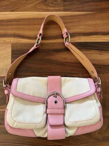 Vintage Coach Rare Pink Bag - Gem