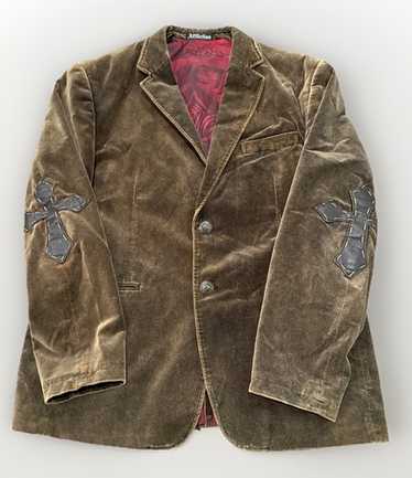 ジャケット・アウター 00s grunge velor fur fireman coat y2k 00s grunge velor fur fireman coat y2k