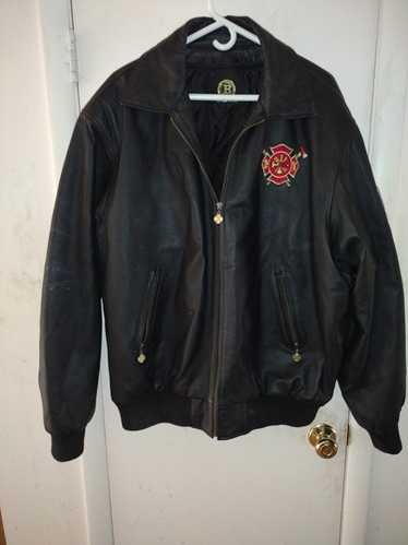Fireman jacket leather jacket - Gem