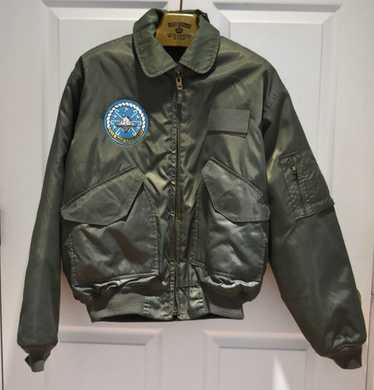 ジャケット・アウター 80s US ARMY CWU-45/P flight jacket Vintage 1984 US Army Flyers Jacket / Type CWU 45/P Bomber