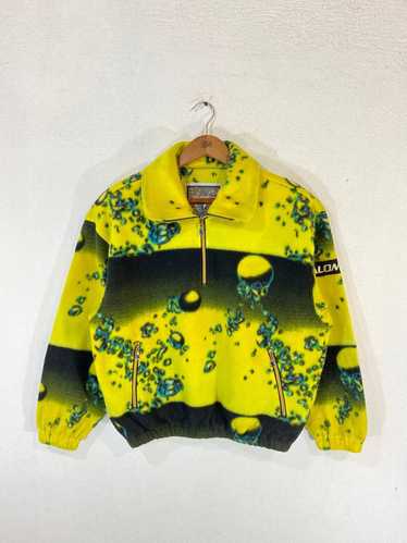 スキー 00s old salomon nylon shell jacket L Vintage 90s SALOMON Colour Block Skies Jacket / Salomon