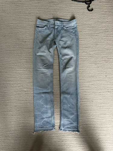 パンツ \"NUMBER (N)INE\" Damage Lightblue Denim Number Nine Light Blue Denim Jeans | eBay