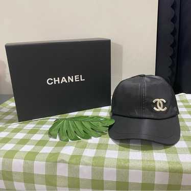 rkiiiii 　CHANEL 黒 キャップ CHANEL シャネル ベースボールキャップ ブラック ココ ココ