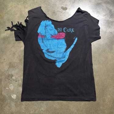 80s the cure vtg Tシャツ キュアー joy division The Cure Shirt, Vintage Rare T-shirt, Lullaby, Black Long