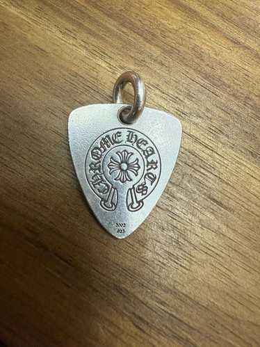 アクセサリー CHROME HEARTS Lips & Tongue Guitar pick SOLD* USA 2010 Chrome Hearts Fender Guitar Pick - Artifacts