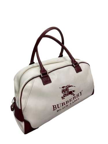 バッグ burberry black label big logo boston bag Burberry Black Label Boston Bag - Gem