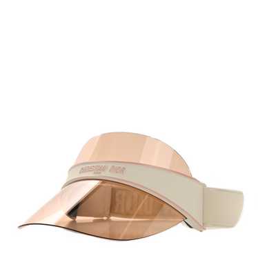 Dior サンバイザー CLUB1-JQO VISOR クラブ MT WHITE PINK CHRISTIAN DIOR DiorClub1 Sun Visor Pink 1216277 | FASHIONPHILE