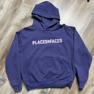 トップス Places faces hoodie Places + Faces Reflective Hoodie Sz. M Off-White quality NwT