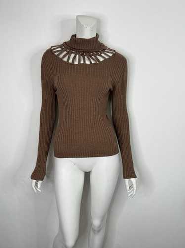 【JeanPaulGAULTIER】ベージュニットサイズ48 JeanPaulGAULTIER】ベージュニットサイズ48