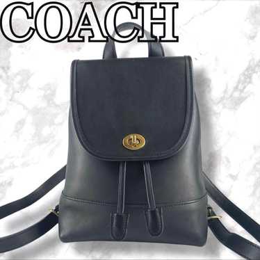 バッグ Vintage Coach old Backpack 9960 turnlock Old Coach 9960 Backpack Brown Leather Turnlock Vintage Made