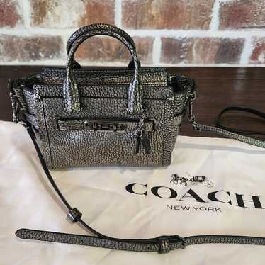 バッグ COACH Swagger mini Handbag 2way Bicolor COACH Swagger mini Handbag 2way Bicolor