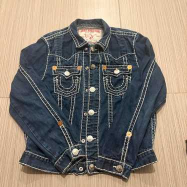 TRUE RELIGION JIMMY BIG T Gジャン 太ステッチ USA TRUE RELIGION JIMMY BIG T Gジャン 太ステッチ USA