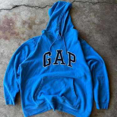 90’s usa製 Old Gap Half Button Hoodie 4d39d0019951087b47538bdbb3299b