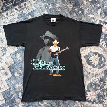 Vintage clint black shirt - Gem