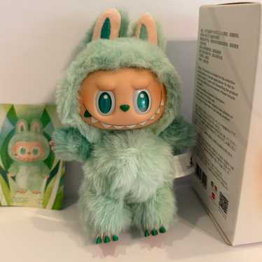 ぬいぐるみ Popmart Labubu Green Grape & Coconut Buy POP MART Labubu Green Grape Plush Keychain – Series Vol