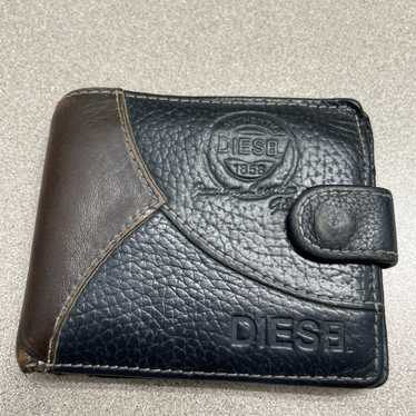 小物 DIESEL vintage leather wallet Diesel bifold wallet - Gem