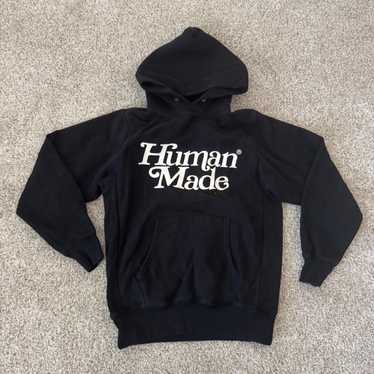Human Made ダークグレー パーカー HUMAN MADE(ヒューマンメイド) 「FLEECE HALF-ZIP HOODIE」DRY