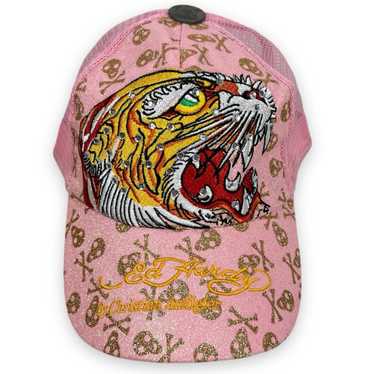 Pink ed hardy hat - Gem