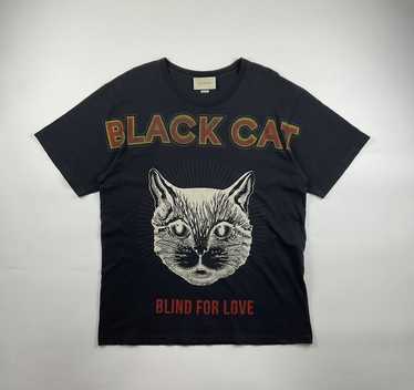 グッチ　Tシャツ　10A ネコ　Black cat ミケーレ グッチ Tシャツ 10A ネコ Black cat ミケーレ - メルカリ