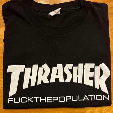 トップス 2022FW FTP THRASHER LOGO TEE large black FTP Thrasher Logo Tee Black Size XL | eBay