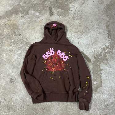 Brown spider hoodie - Gem