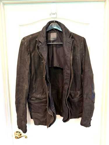 エンダーマン　ALL SAINTS　スエードボンバージャケット LUCK LEATHER JACKET | LUCK レザー ジャケット（その他アウター