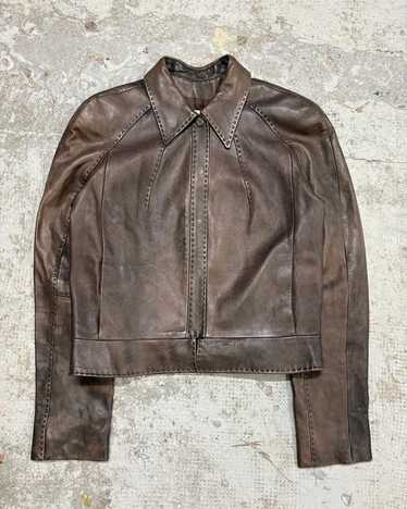 Mugler leather jacket - Gem