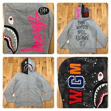 STUSSY× A BATHING APE BAPE KIDS110cm STUSSY× A BATHING APE BAPE KIDS110cm - メルカリ