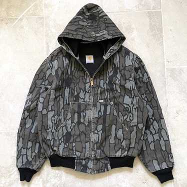 個人装備 90s Vintage TREBARK Camo BIGSIZE Vintage TreBark Big Woods Camo Camouflage Leaf | Depop