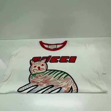 GUCCI2020FWコレクションモデル キャットプリント　レアモデル GUCCI グッチ2020FWコレクションモデル キャットプリント GUCCI
