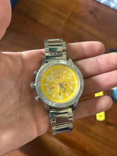 時計 NIXON 42-20 CHRONO SILVER GOLD Nixon 42-20 Chrono Watch - Women's Watches in Silver