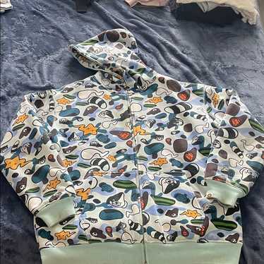 Baby milo zip hoodie - Gem
