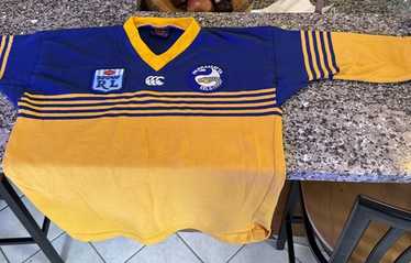 ラグビー パラマタ・イールズ ユニフォーム NRL PARRAMATTA EELS AUSTRALIA RUGBY LEAGUE SHIRT XBLADES S