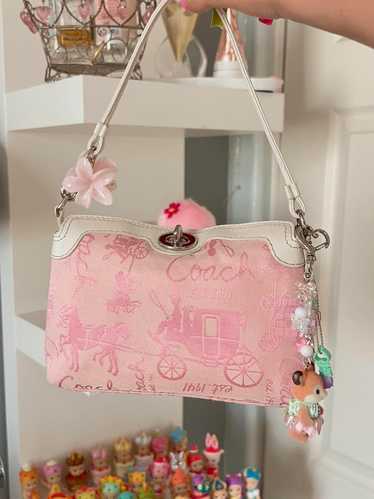 Rare Vintage COACH ミニ　ピンク　バッグ Vintage Coach Rare Pink Bag - Gem