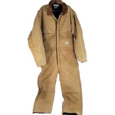 【USA-vintage】carhartt cover-all 80s 90s AMAZINGLY RARE 80'S OR 90'S CARHARTT COVERALLS HIGHLY