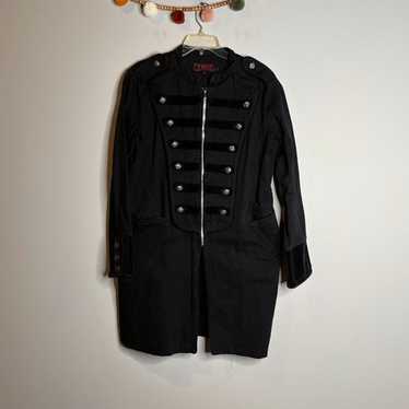 TRIPP NYC ナポレオンジャケット 黒 ミリタリージャケット M TRIPP NYC ナポレオンジャケット 黒 ミリタリージャケット M