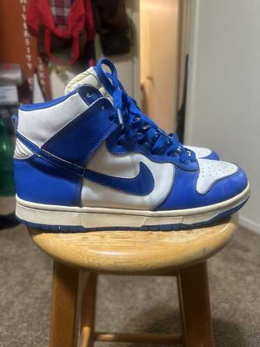 靴 Nike Dunk High LE 1999 Vintage Nike 1999 Dunk High Le Black/Cool Grey 630335-002