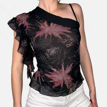 Vintage Women's Tank top - Black/Pink - XS – Black