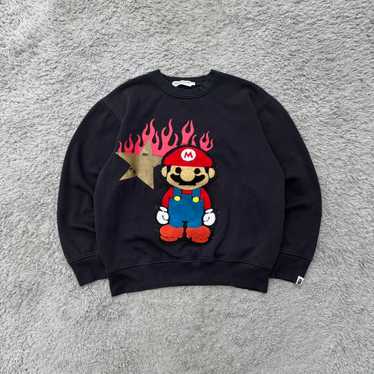 APE BAPE KAWS BABY MILO MARIO マリオ　スウェット Ape baby milo mario - Gem