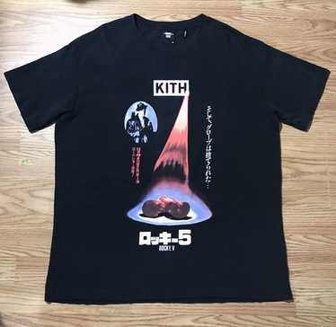 L【在庫あり】 KITH 22SS ROCKY 3 VINTAGE BOX LOGO TEE Kith Rocky Balboa Classic Logo Tee Black Men's - SS22 - US