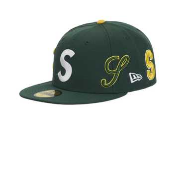 Supreme Gold Cross S Logo New Era 白1 Supreme Gold Cross S Logo New Era (SS24) - $54
