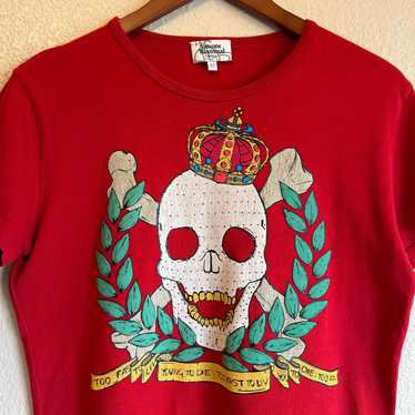 Vivienne westwood t-shirt skull - Gem