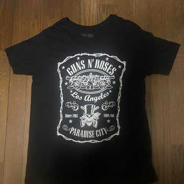 Guns N' Roses Tシャツ ブラック　レア GUNS N ROSES ガンズ・アンド・ローゼス シンボルマーク