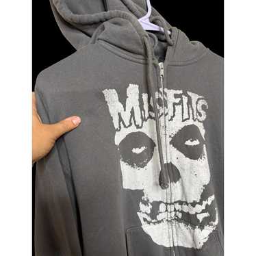 ジャケット・アウター misfits Misfits Jacket Custom Painted Genuine Leather Size 44 PFG