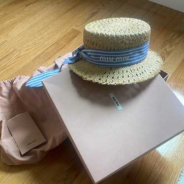 Miumiu miu miu hat - Gem