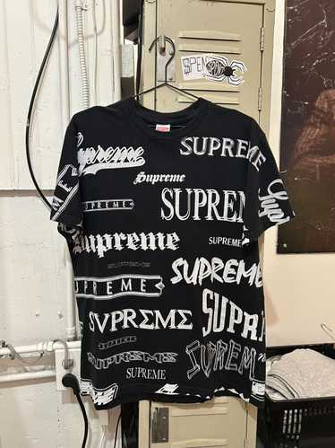 All over print t shirt supreme - Gem