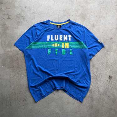 Tシャツ・カットソー UMBRO HBL CELEB Graphic Short Sleeve T-Shirt Mid BlueUP121CR KIC_123-3331-0055-903_prod1.